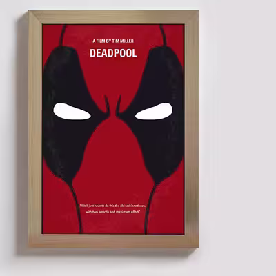 تابلو مدل فیلم ددپول deadpool BE042