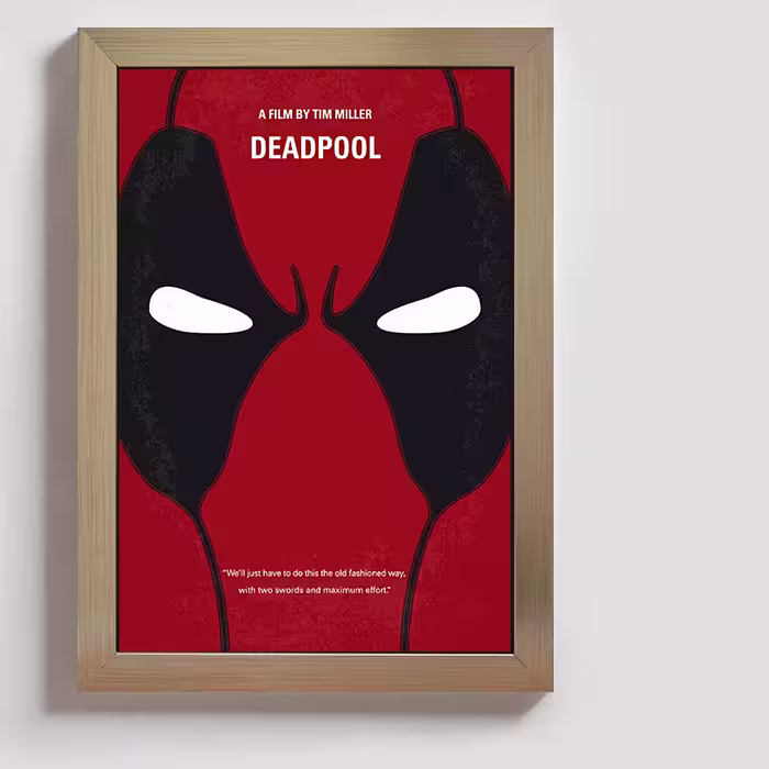 تابلو مدل فیلم ددپول deadpool BE042
