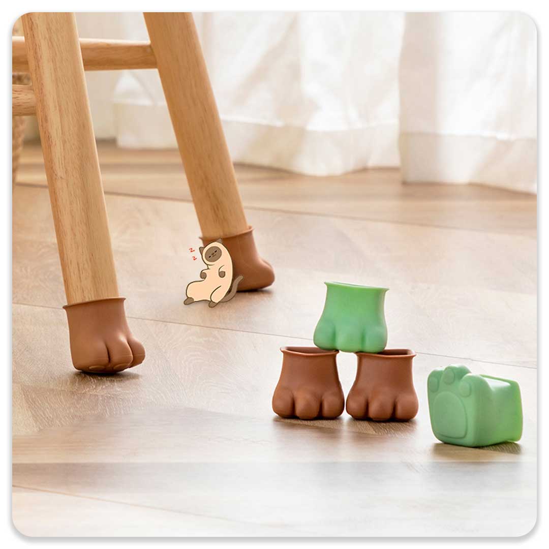 زیر پایه مبلی پنجه گربه