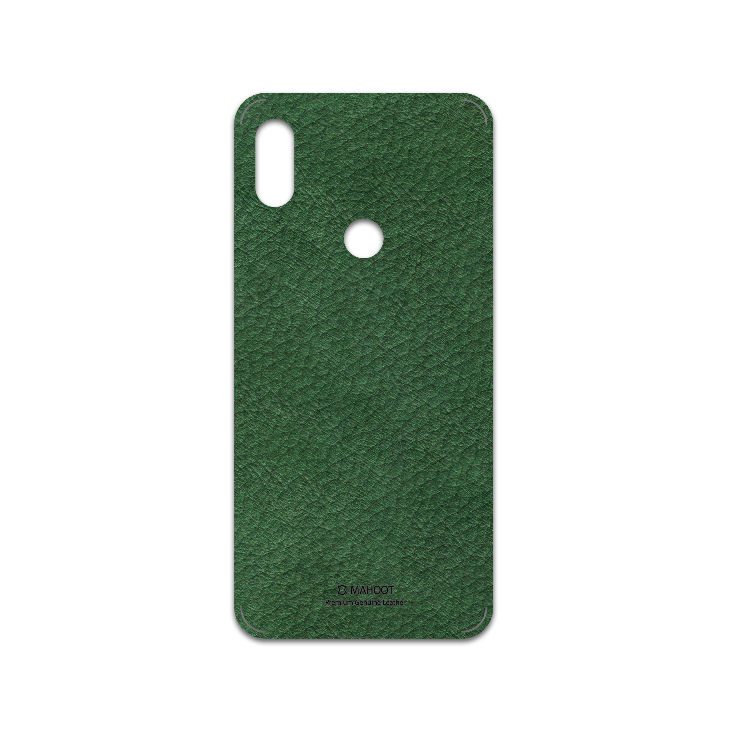 برچسب پوششی ماهوت مدل Green-Leather مناسب برای گوشی موبایل شیائومی Redmi Y2