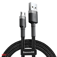 کابل تبدیل USB به microUSB بیسئوس مدل Cafule CAMKLF-BG1 طول 1 متر