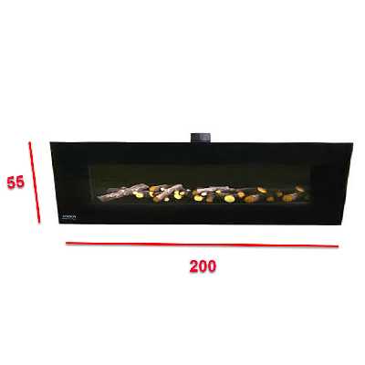 شومینه گازی بیستون مدل GF200.CH