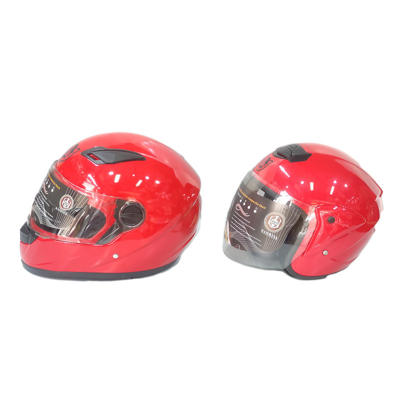 کلاه کاسکت سابرینا مدل Full Face Half Face بسته 2 عددی | کالا مکس