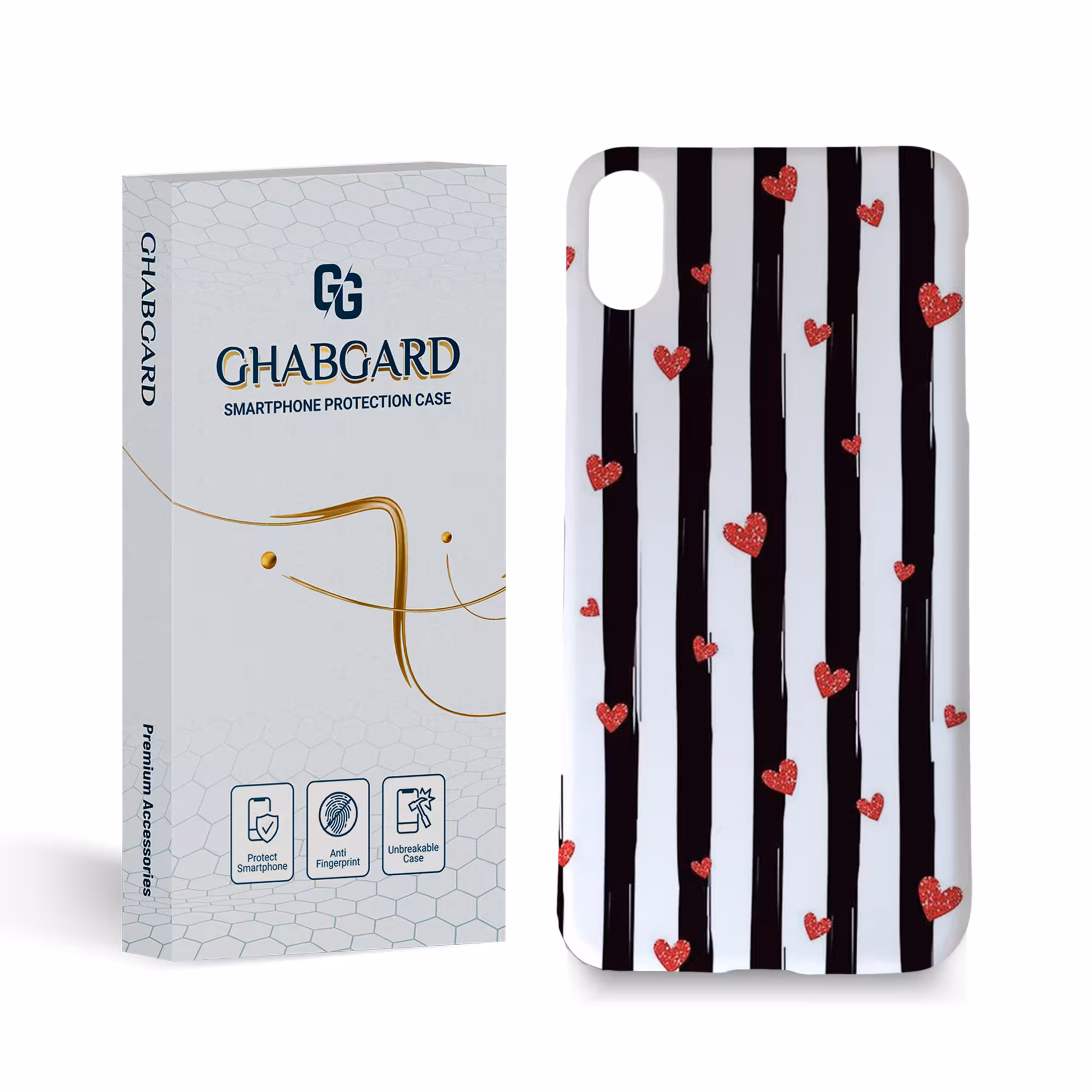کاور قاب گارد مدل ساده مناسب برای گوشی موبایل اپل iphone xs max