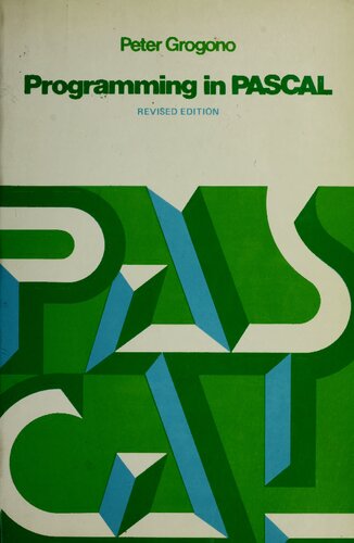 خرید و دانلود نسخه کامل کتاب Programming in PASCAL
