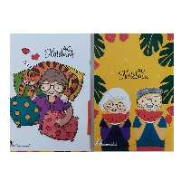 دفتر خط دار 40 برگ سروستان بسته 1 عددی