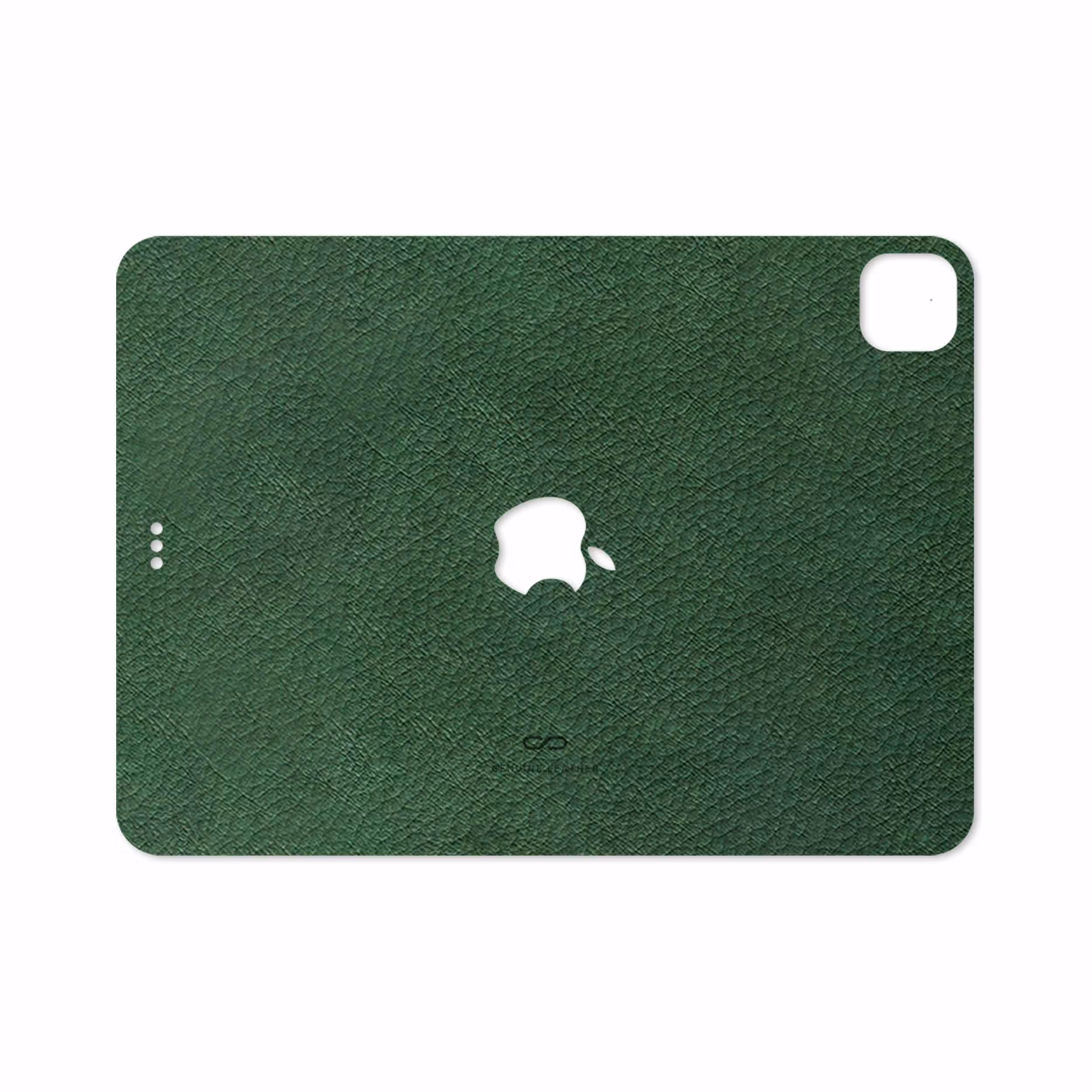 برچسب پوششی ماهوت مدل Green-Leather مناسب برای تبلت اپل iPad Pro 11 (GEN 2) 2020 A2231