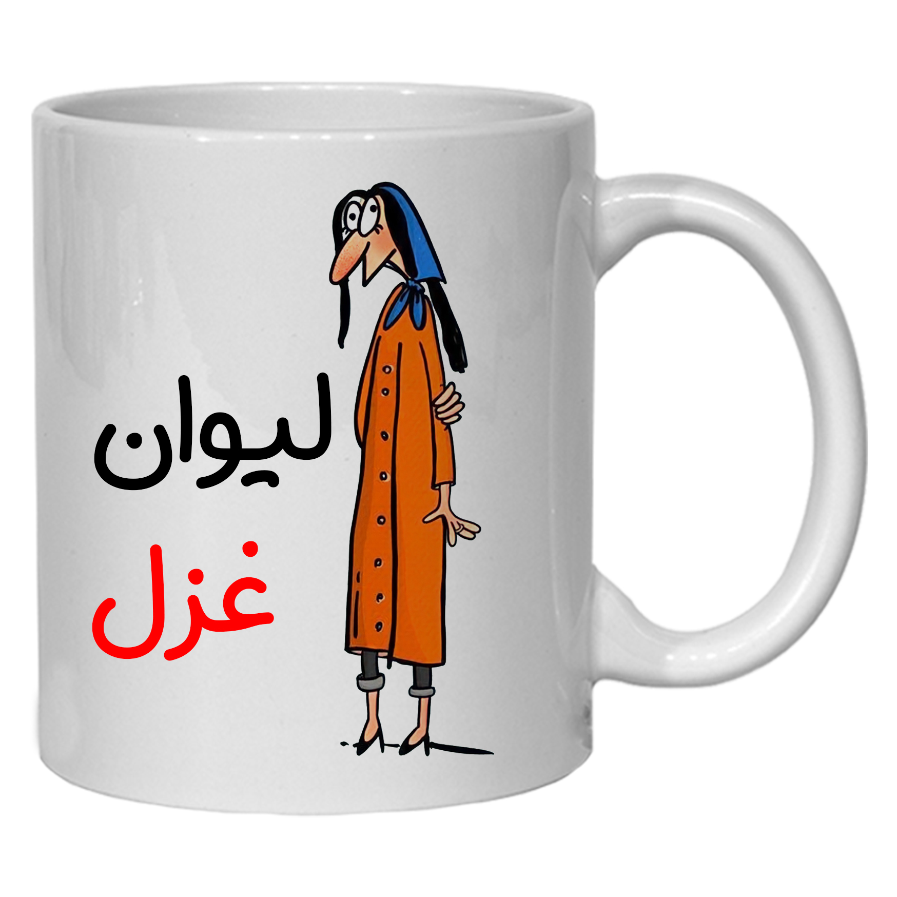 ماگ مدل لیوان شخصی غزل کد 40