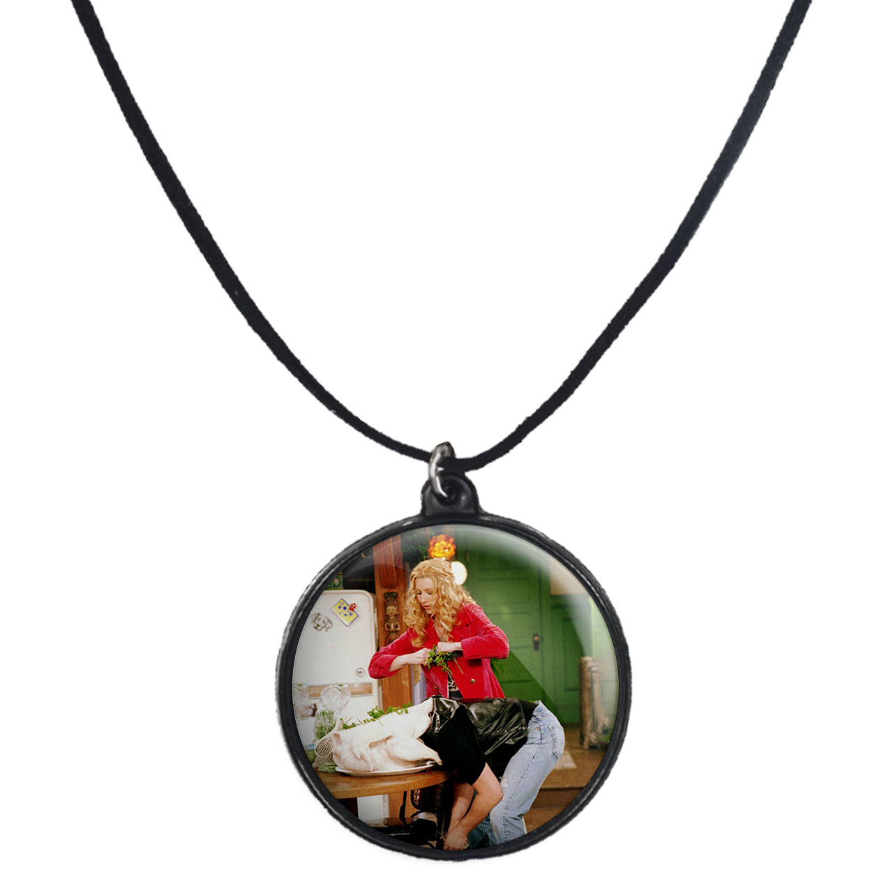 گردنبند پرمانه طرح فرندز کد pmb.18791 مدل دو طرفه