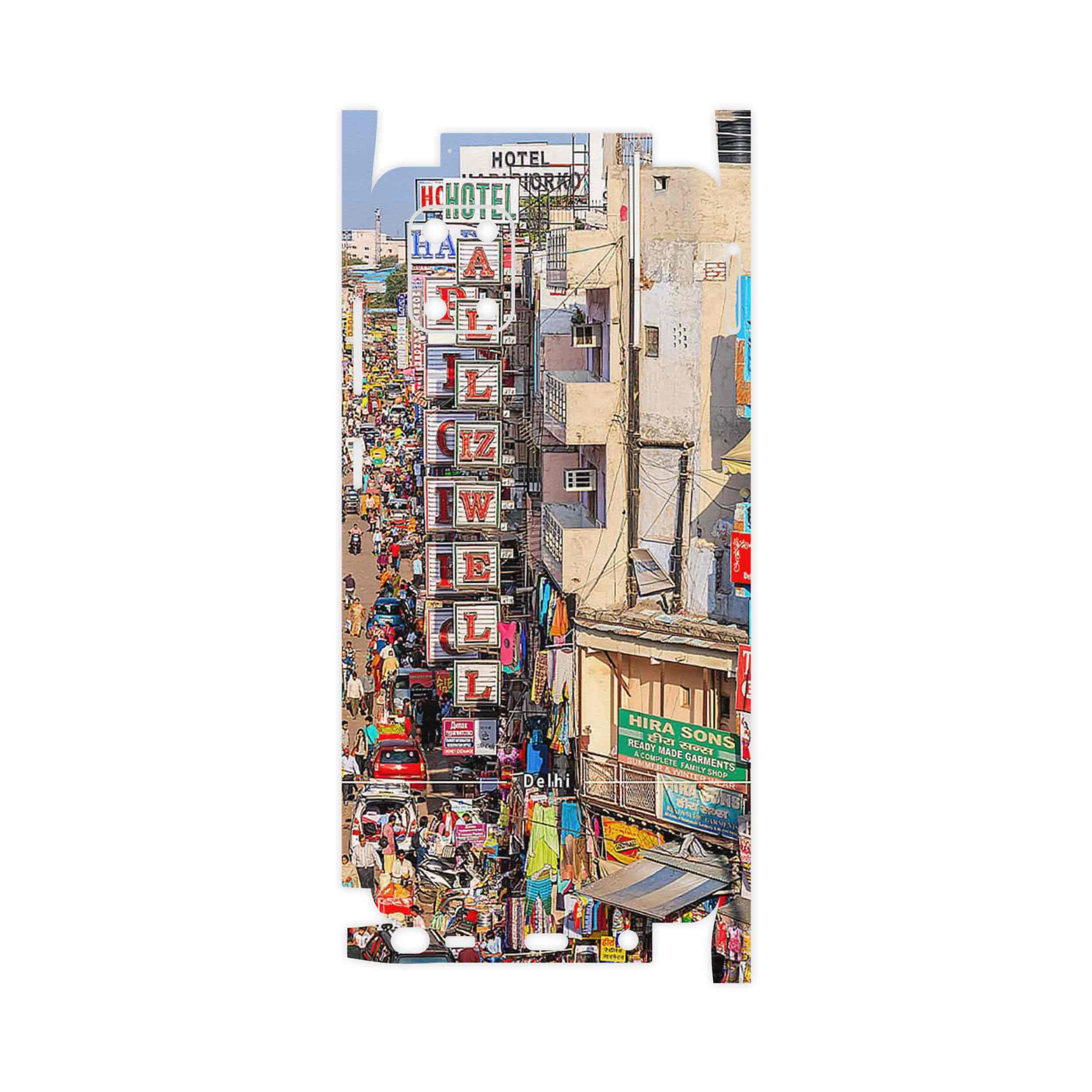 برچسب پوششی ماهوت مدل City of Delhi-FullSkin مناسب برای گوشی موبایل سامسونگ Galaxy Note 10 Lite