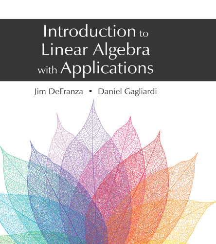 خرید و دانلود نسخه کامل کتاب Introduction to Linear Algebra with Applications