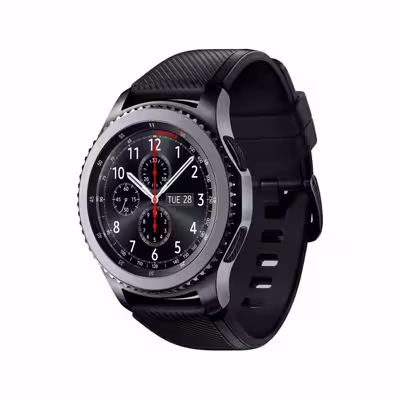 برچسب ماهوت طرح Matte-Silver مناسب برای ساعت هوشمند سامسونگ Galaxy Gear S3 Frontier