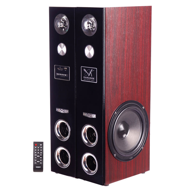اسپیکر بلوتوثی رم و فلش خور Macher MR-2420   ریموت کنترل