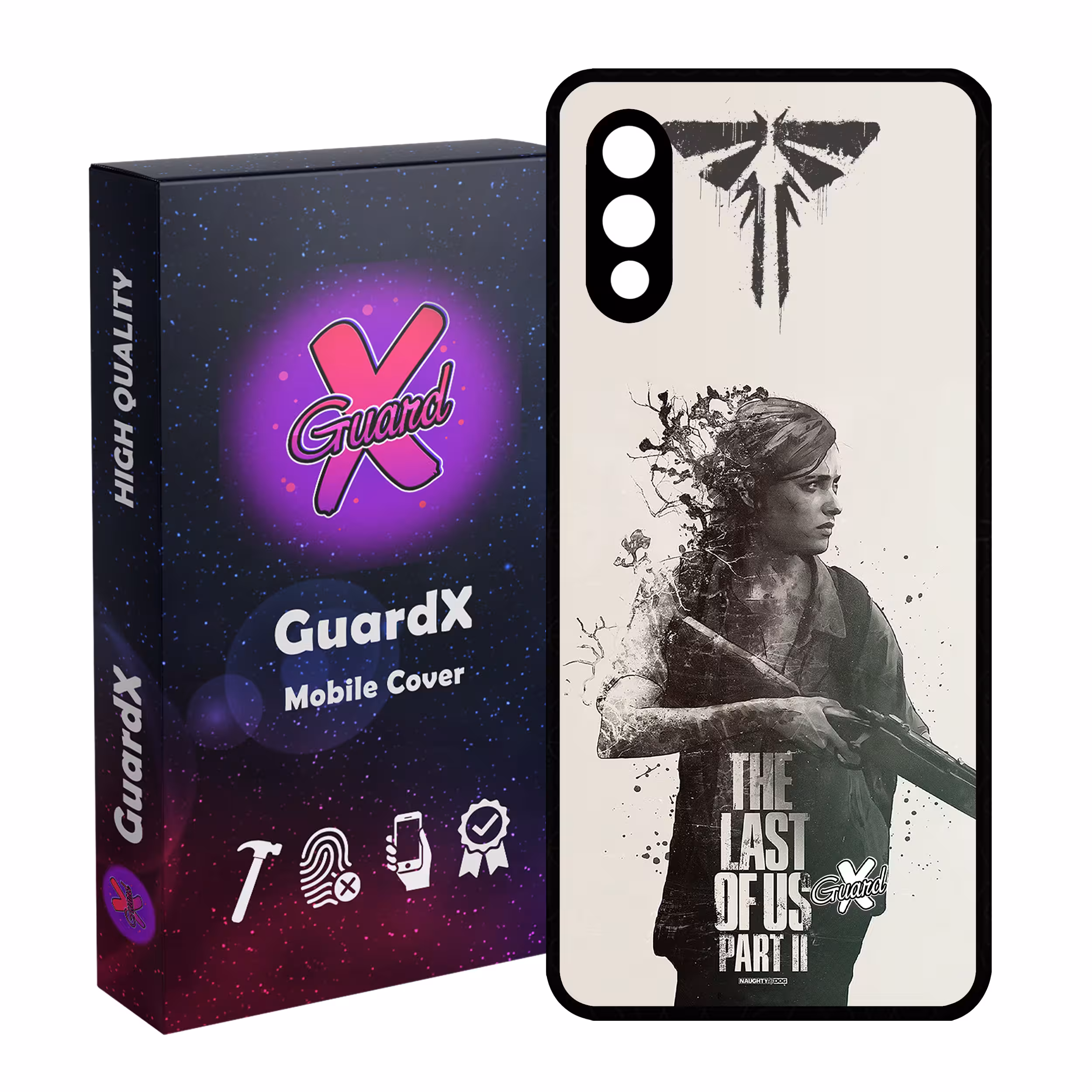 کاور گارد ایکس طرح The Last of Us مدل Glass10199 مناسب برای گوشی موبایل سامسونگ Galaxy A02 / M02