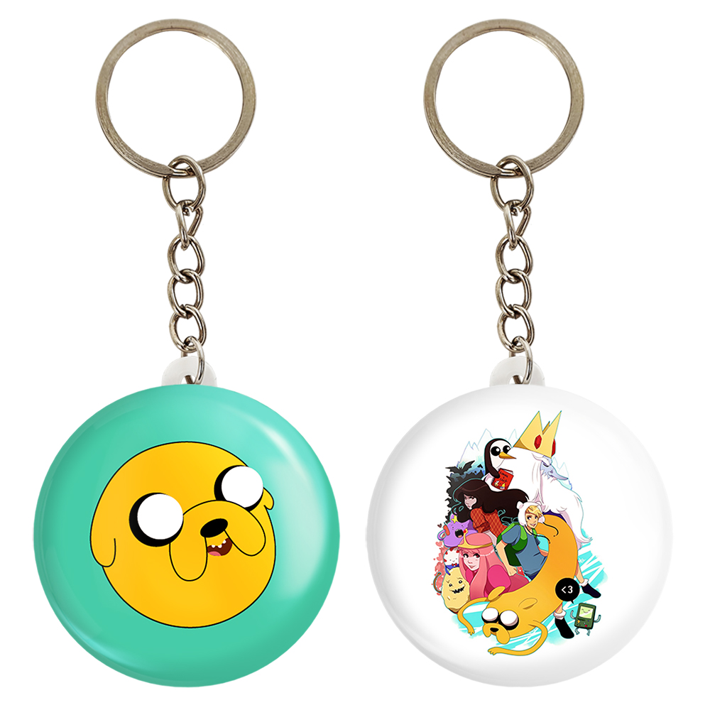 جاکلیدی خندالو مدل جیک وقت ماجراجویی Adventure Time کد 2083420825 مجموعه 2 عددی