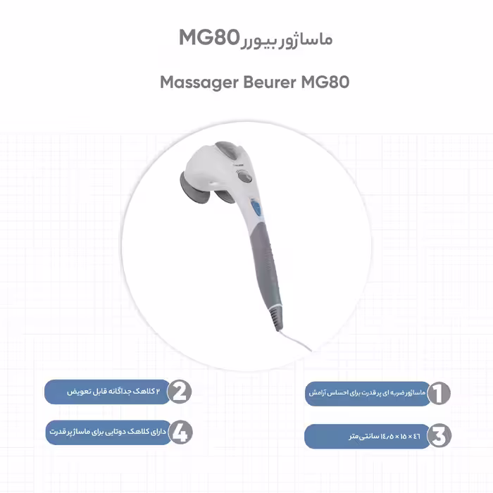 ماساژور بیورر مدل MG80