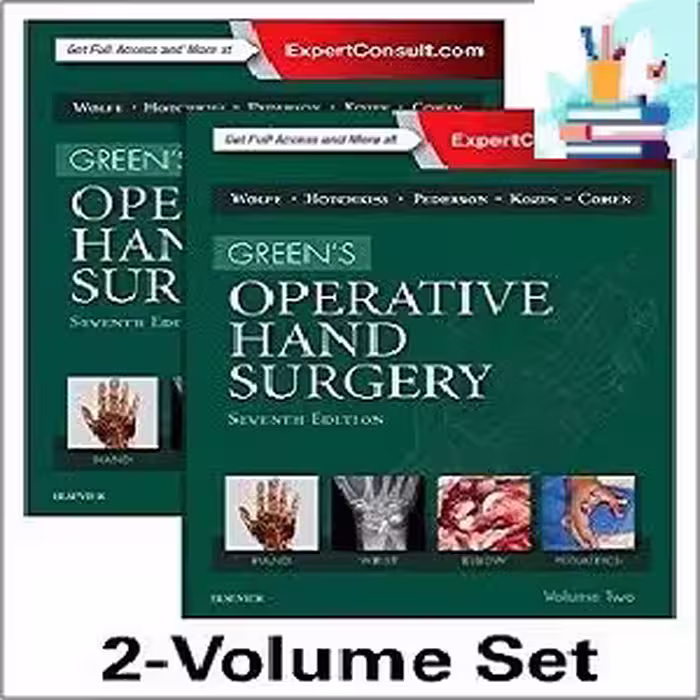 Green’s Operative Hand Surgery 2-Vol 7ed PDF Video at 5€ - کتاب پزشکی بهار