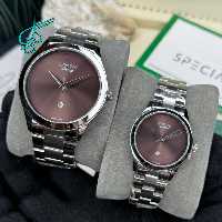 خرید ست ساعت زنانه و مردانه سیتیزن اسپشیال کلاسیک موتور ژاپن کیفیت عالی رنگ ثابت کد 2117012 - ردگل