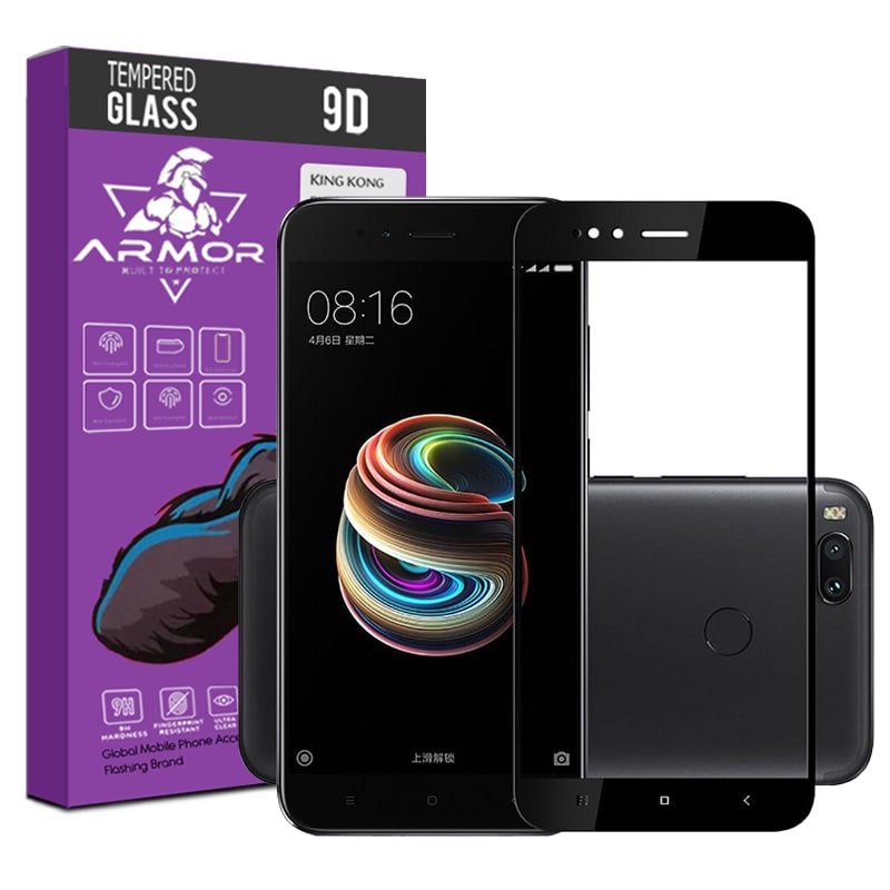 گلس تمام صفحه مناسب برای گوشی Xiaomi MI NOTE 5