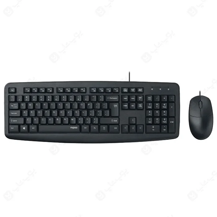 کیبورد و ماوس USB رپو مدل NX1600