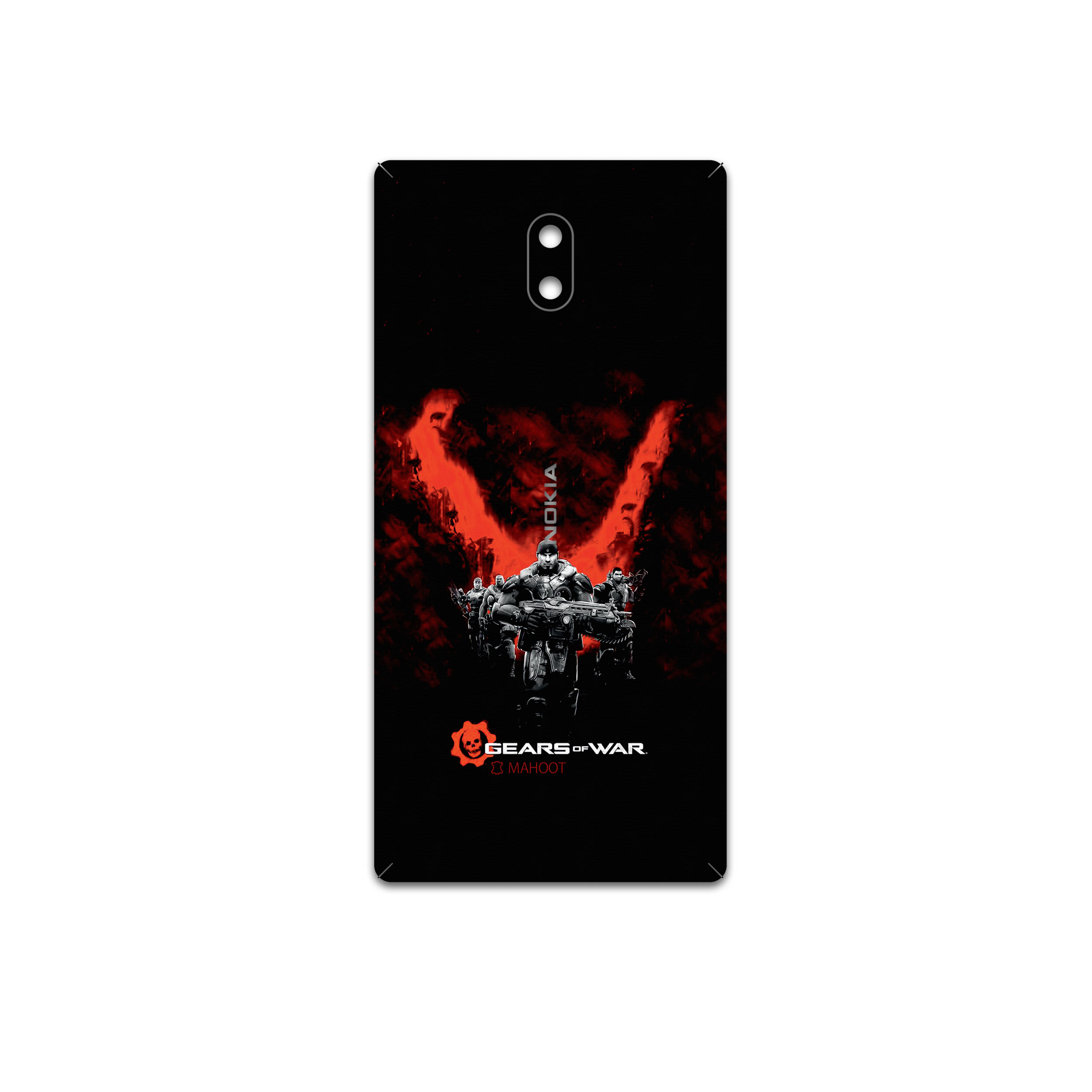 برچسب پوششی ماهوت مدل Gears-Of-War-Game مناسب برای گوشی موبایل نوکیا 3