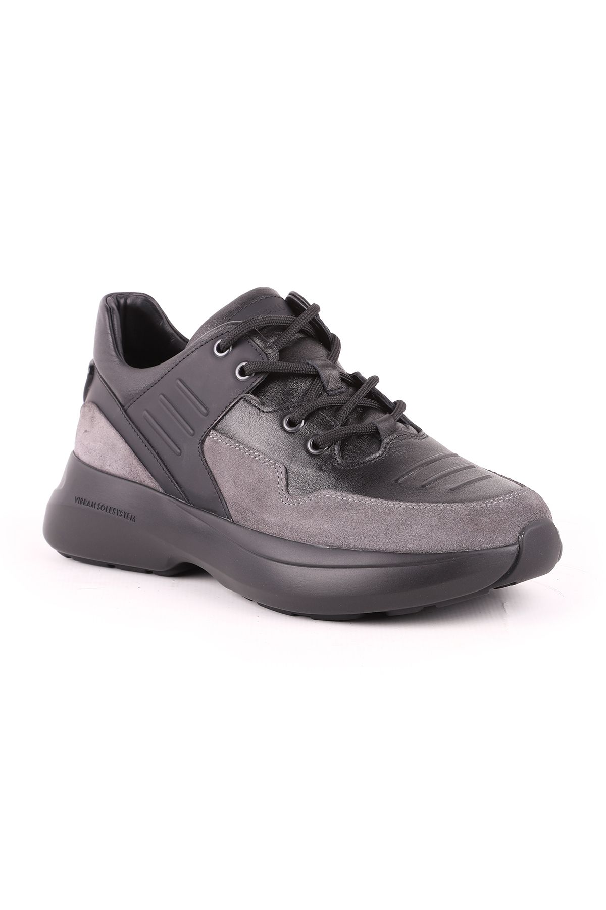 کفش های کژوال مشکی مردانه روزمره چرمی Libero