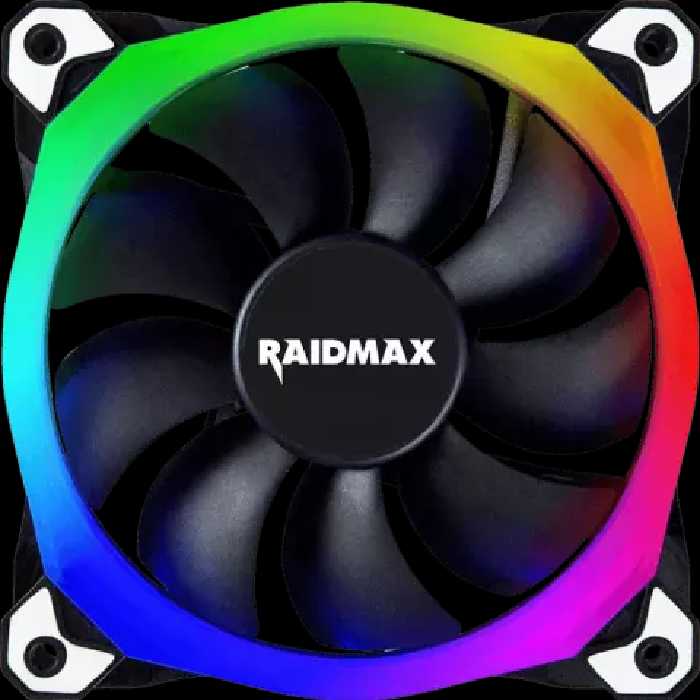 فن کیس  Raidmax مدل  NV-R120B RGB
