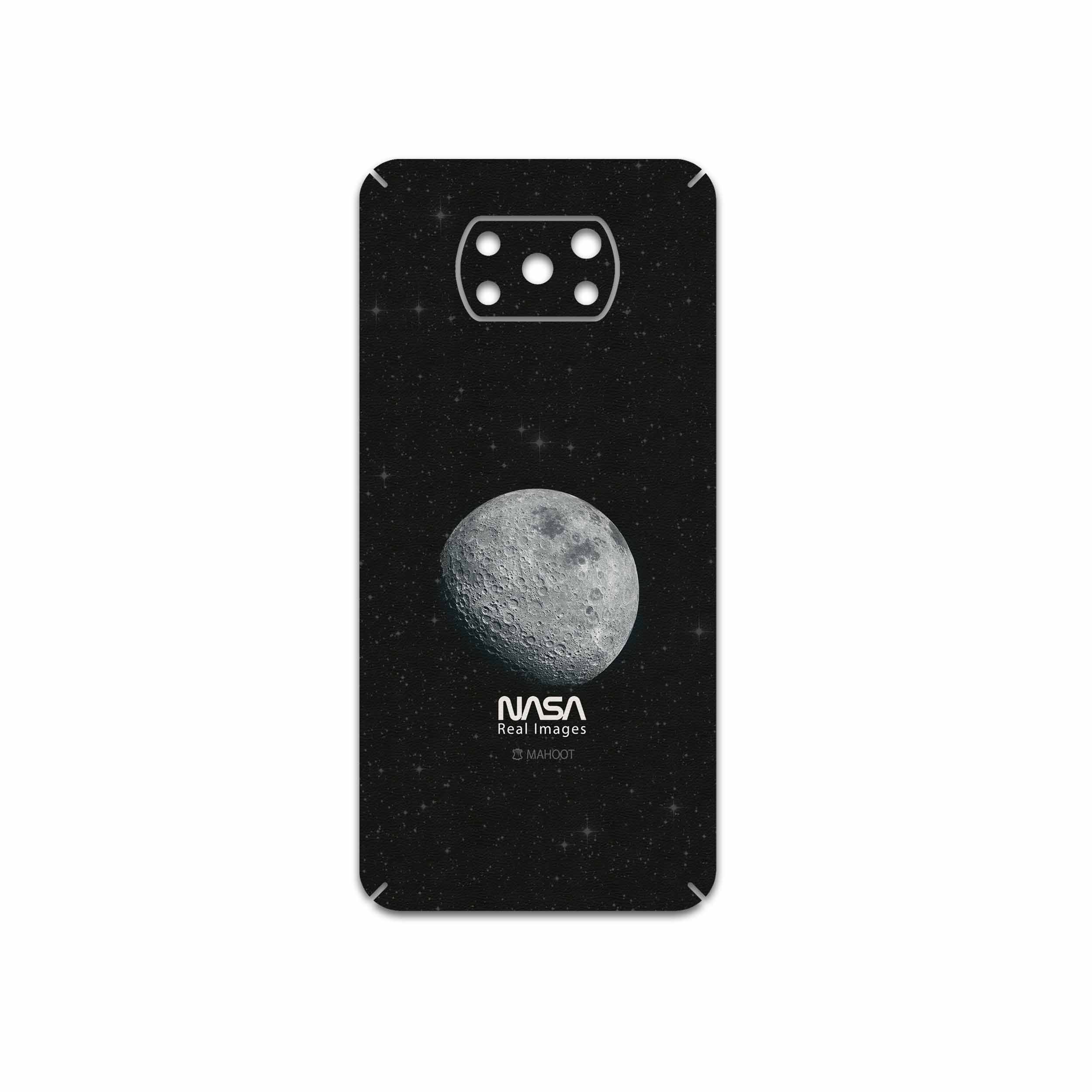 برچسب پوششی ماهوت مدل Moon-By-NASA مناسب برای گوشی موبایل شیائومی Poco X3 Pro
