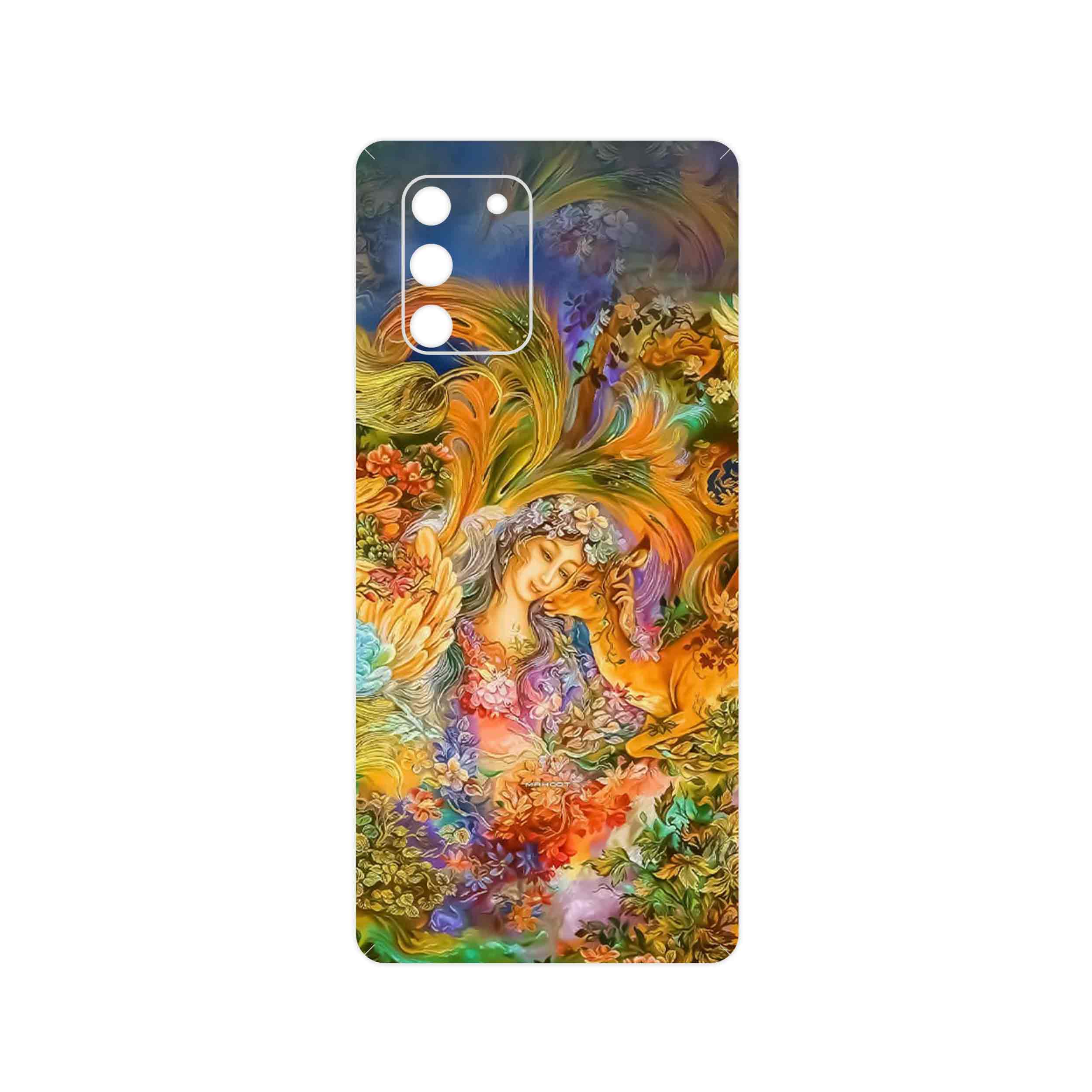 برچسب پوششی ماهوت مدل Persian miniature 3 مناسب برای گوشی موبایل سامسونگ Galaxy S10 Lite