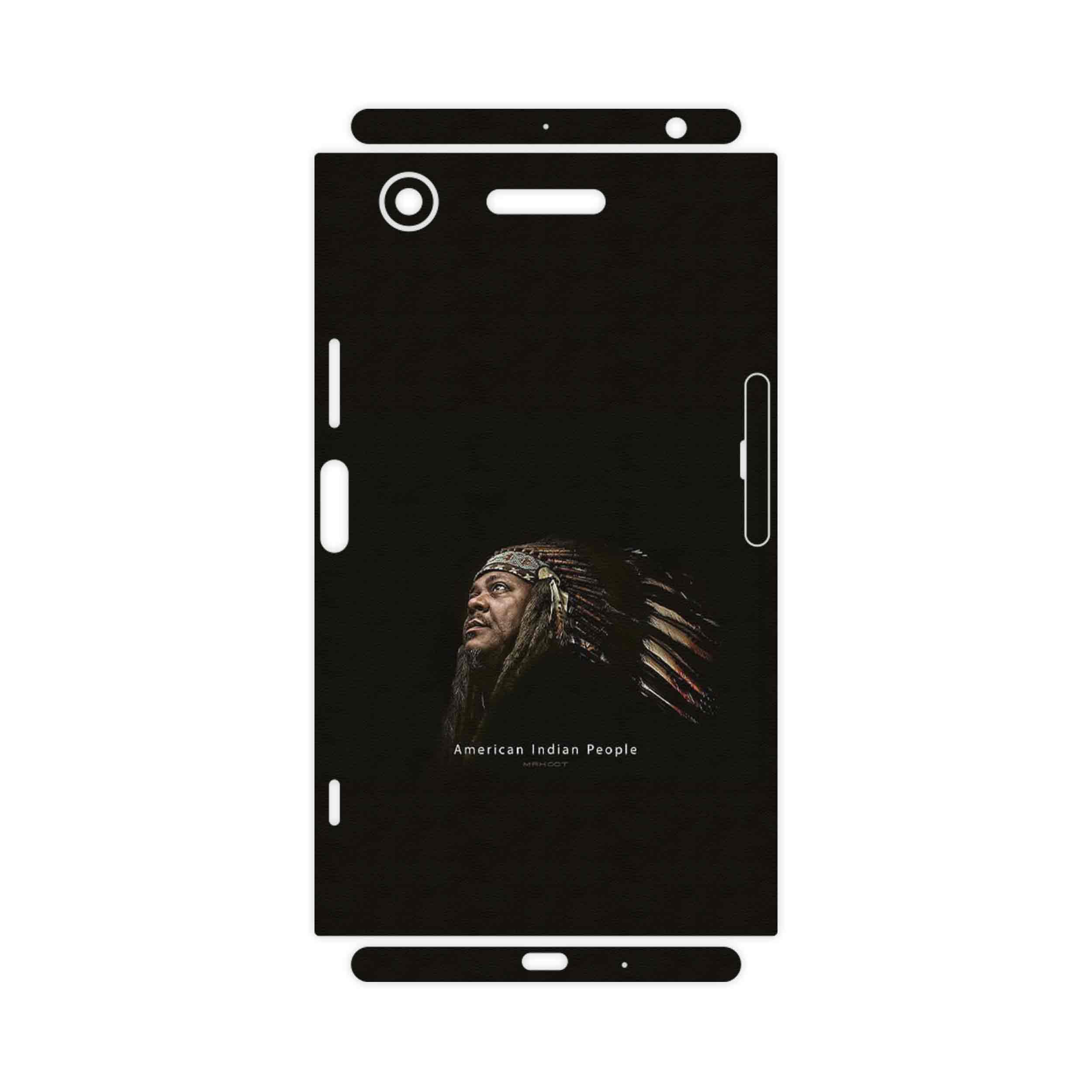 برچسب پوششی ماهوت مدل Portrait of an Indian Man-FullSkin مناسب برای گوشی موبایل سونی Xperia XZ1