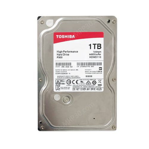 هاردهای یکترابایت توشیبا و هیتاچی (استوک-کارکرد بین 2 الی 3 سال)