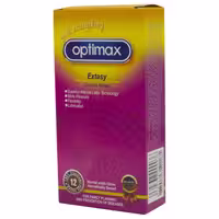 کاندوم اپتیمکس مدل Extasy بسته 12 عددی