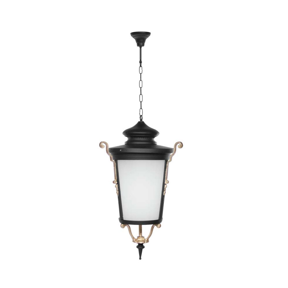 چراغ حیاطی سقفی آویز شب تاب مدل روژان SH-108902020