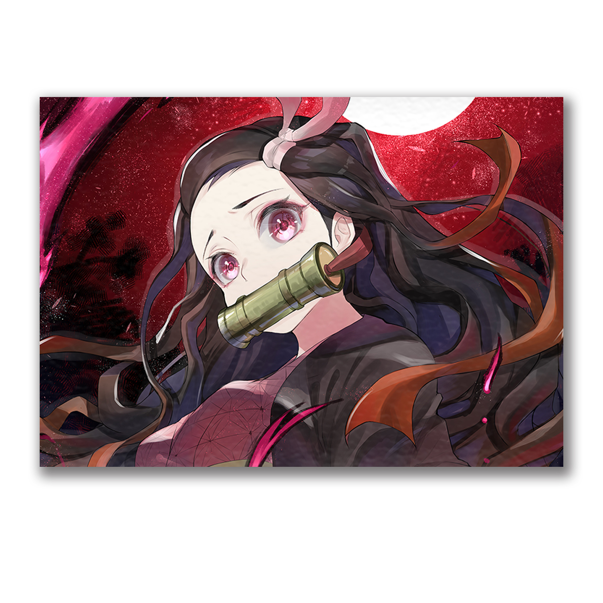 تابلو شاسی طرح انیمه demon slayer kimetsu no yaiba مدل 003