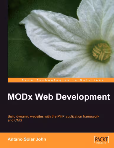 خرید و دانلود نسخه کامل کتاب MODx Web Development