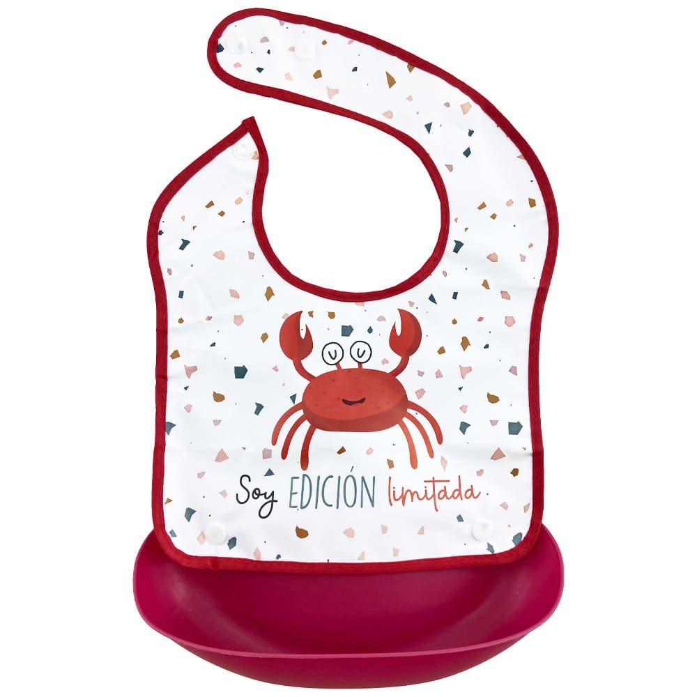 پیش بند کودک کاسه دار مشمبایی طرح دار