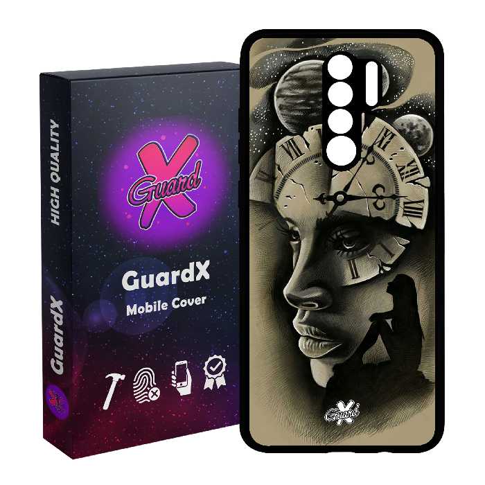 کاور گارد ایکس طرح Girl مدل Glass50353 مناسب برای گوشی موبایل شیائومی Redmi 9 / 9 Prime