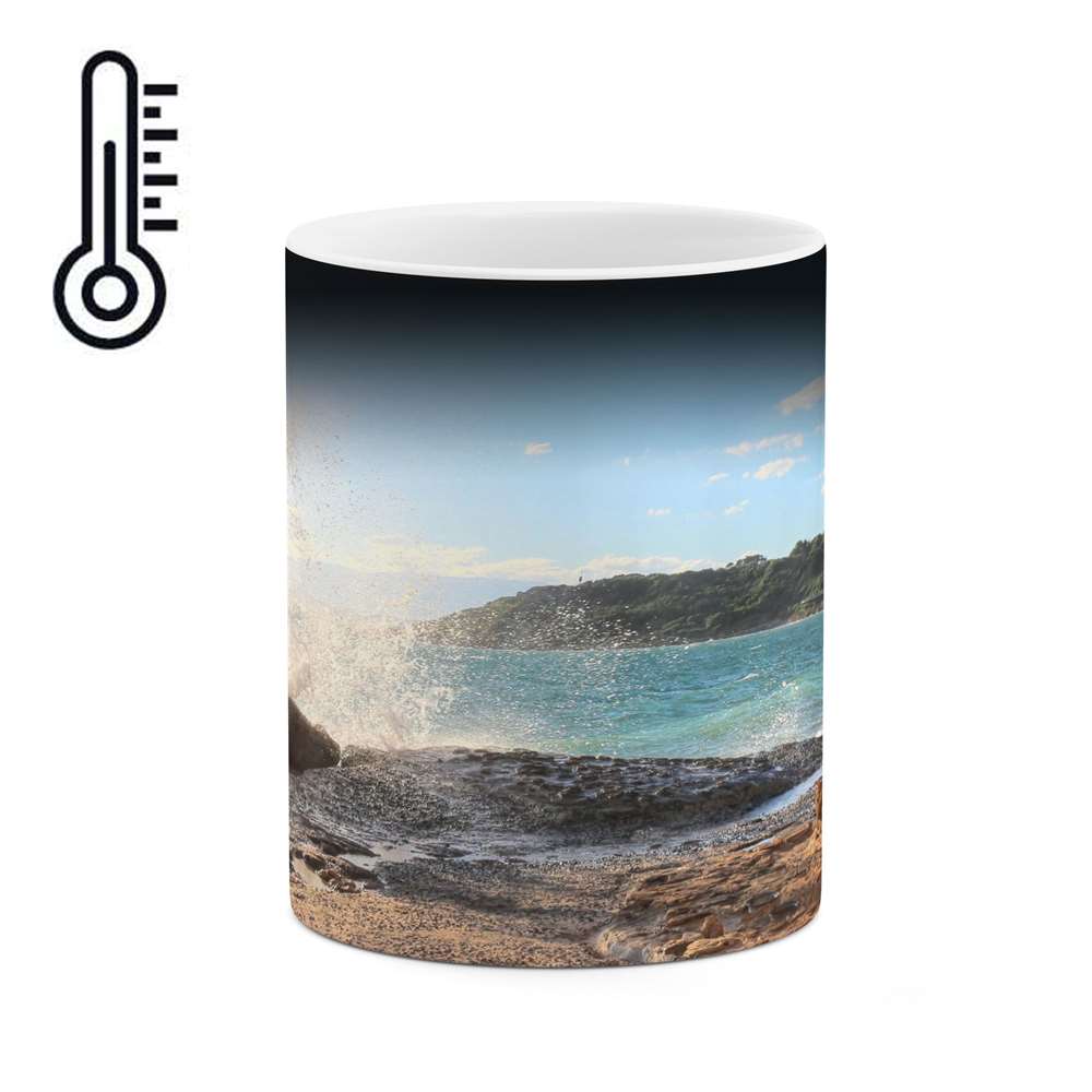 ماگ حرارتی طرح طبیعت و حیات وحش زیبا  مدل mgph14758