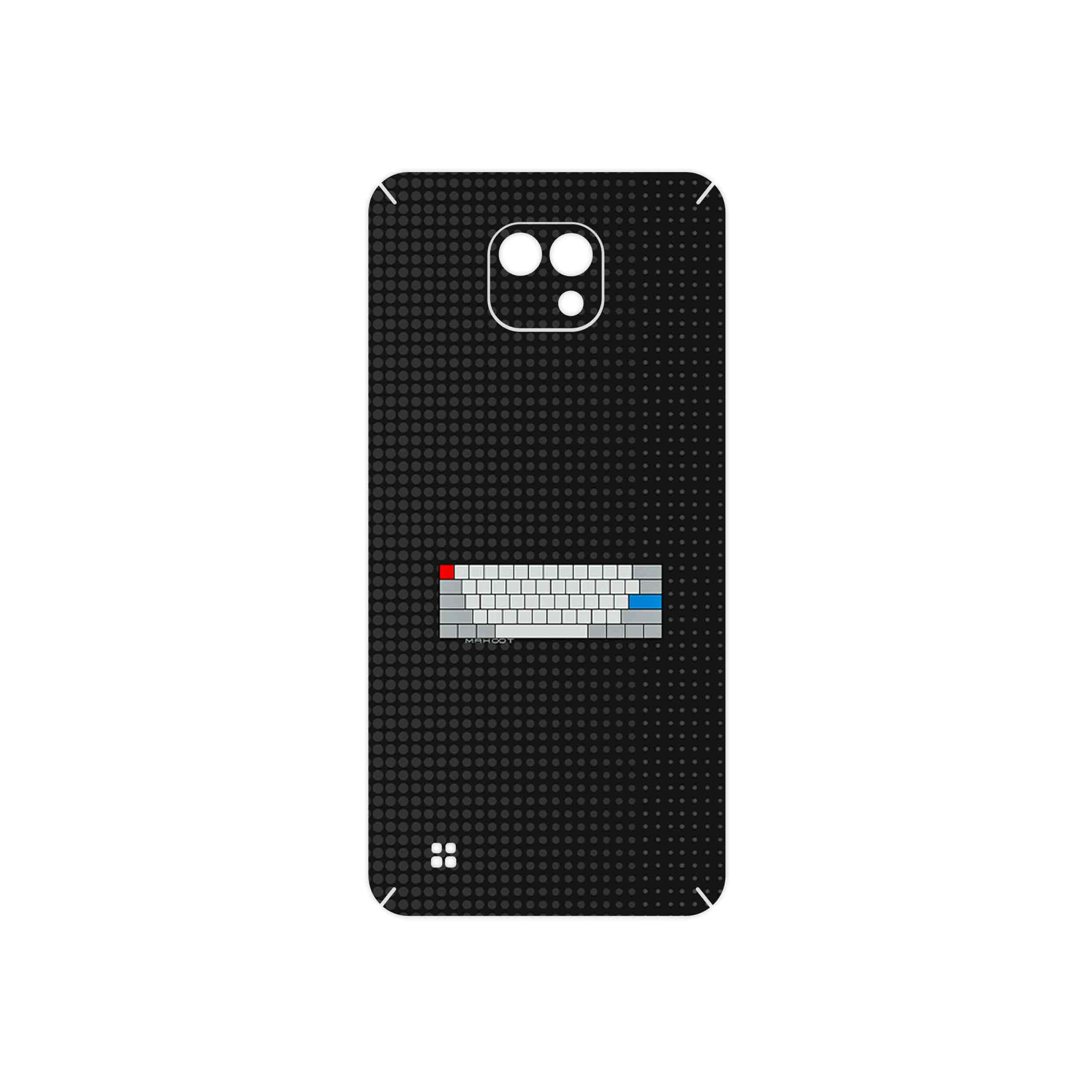 برچسب پوششی ماهوت مدل Minimal Keyboard Icon مناسب برای گوشی موبایل ال جی X Cam