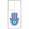 کاور طرح Evil Eye مناسب برای گوشی موبایل سامسونگ Galaxy S21 Ultra