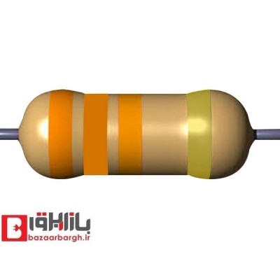 مقاومت 33 کیلو اهم 2 وات 5 درصد