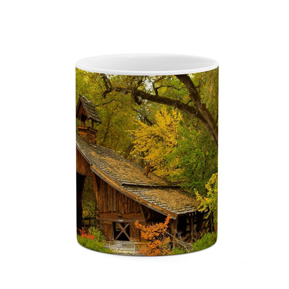 ماگ طرح منظره زیبا  مدل mgp13452