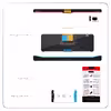 برچسب پوششی ماهوت مدل Microsoft-Logo مناسب برای تبلت سامسونگ Galaxy Tab E 9.6 2015 T561