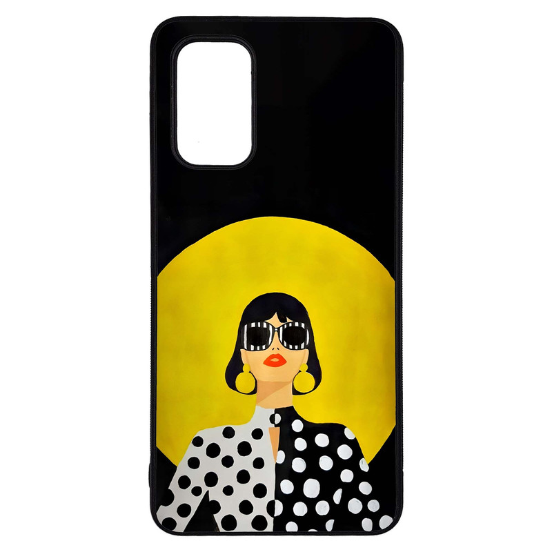 کاور طرح دختر کد G-147 مناسب برای گوشی موبایل سامسونگ Galaxy A32 4G | دیجی قاب دونی