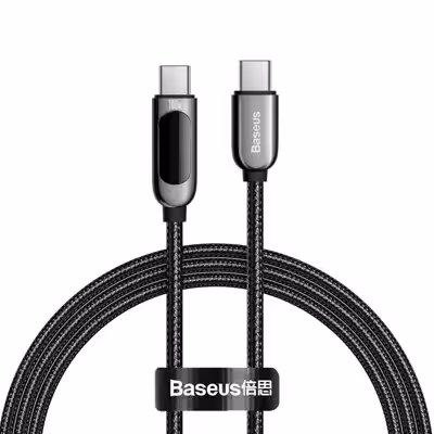 کابل تبدیل USB-C به USB-C باسئوس مدل Display Fast Charging-100W طول 1 متر