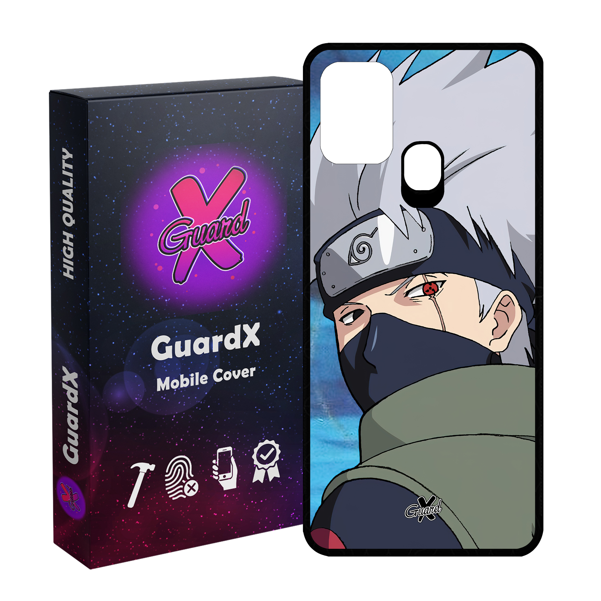 کاور گارد ایکس طرح Kakashi Anime مدل Glass10523 مناسب برای گوشی موبایل سامسونگ Galaxy M31 / M31 Prime / F41