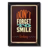 تابلو فنچ آرت طرح Don't Forget to Smile کد GPH283-I