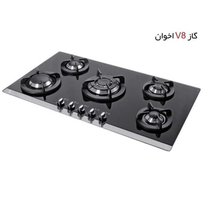 گاز صفحه ای شیشه ای اخوان ونوس 8 ( v-8) (پس کرایه)