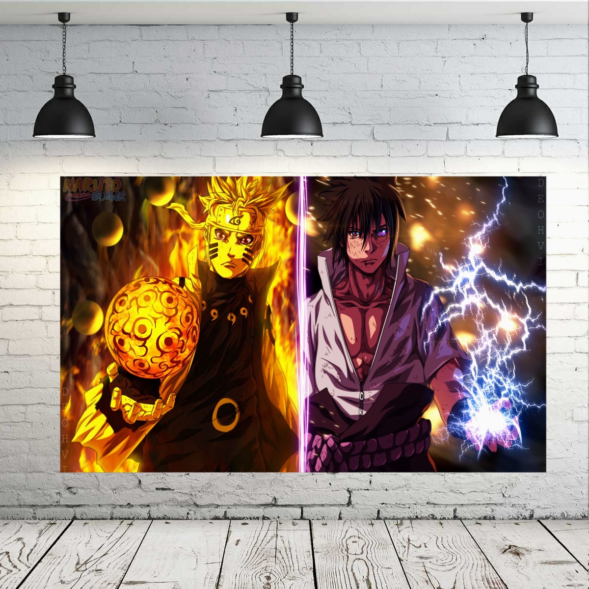 تابلو شاسی طرح انیمه ناروتو مدل BL810