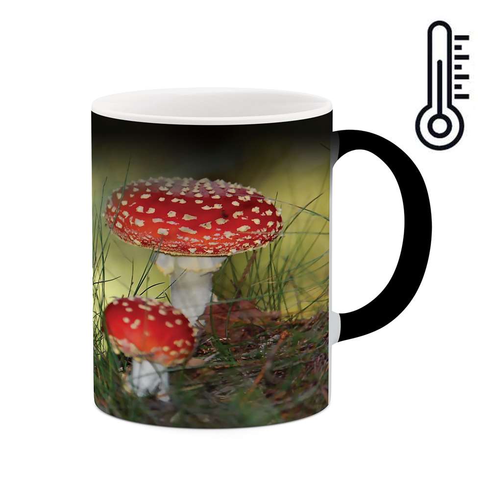 ماگ حرارتی طرح قارچ مدل mgh01581